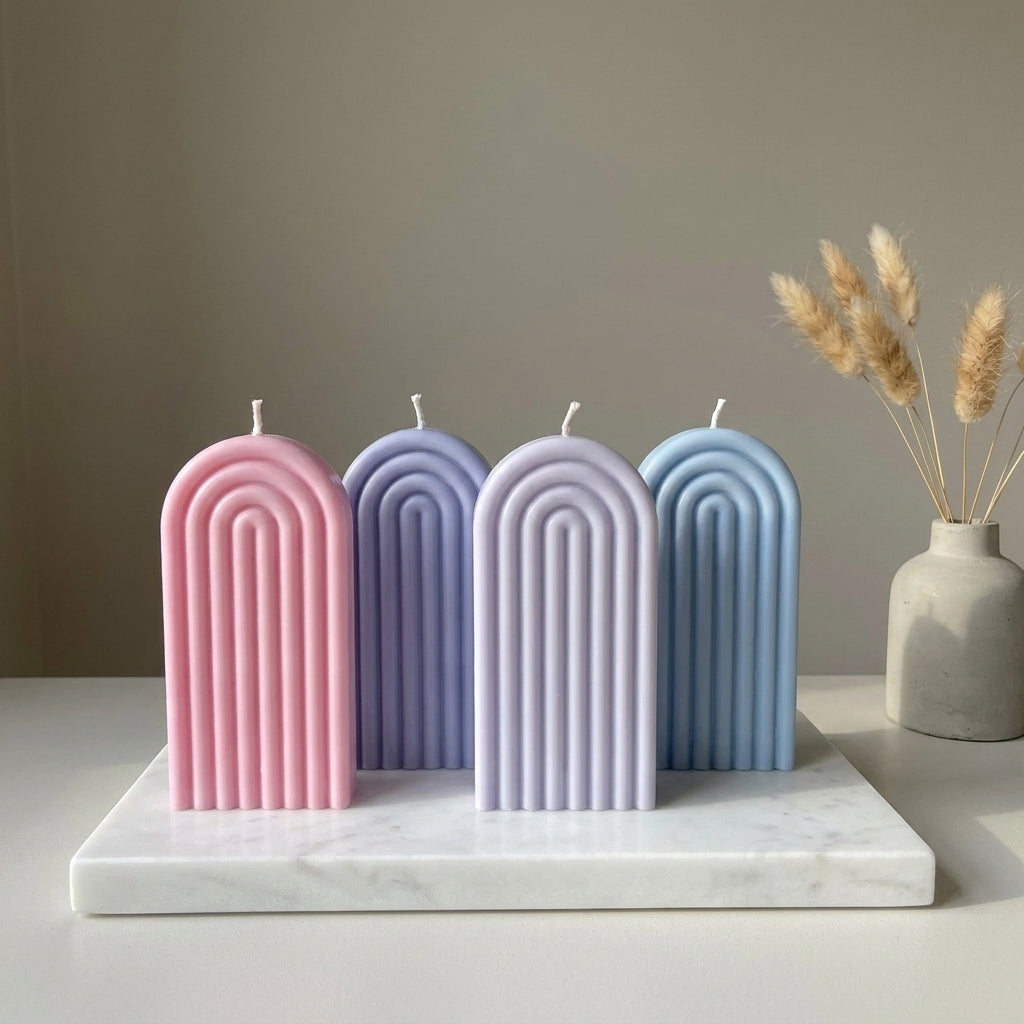 Rainbow Arch Candle