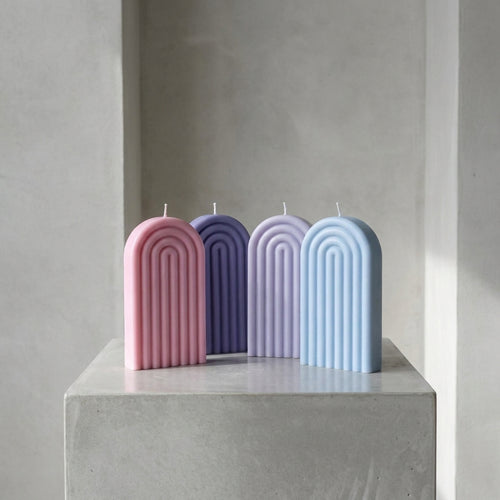 Rainbow Arch Candle