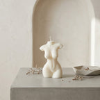 Female Torso Candle