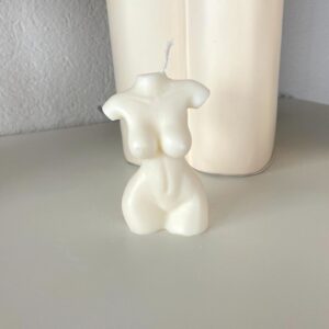 Female torso candle