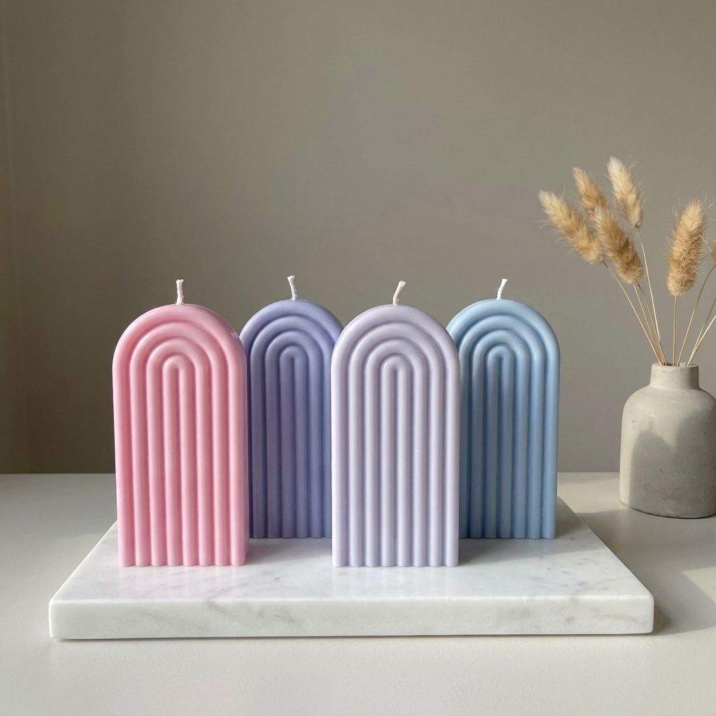 Rainbow Arch Candle
